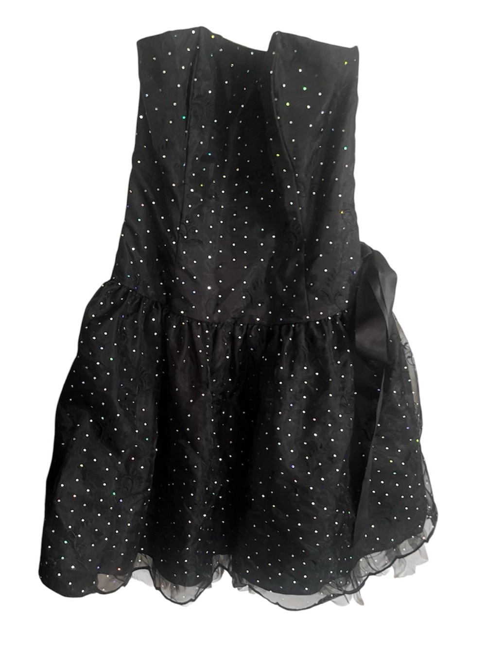 Vintage Jessica McClintock Black Label Dress for Gunne Sax Size 5/6